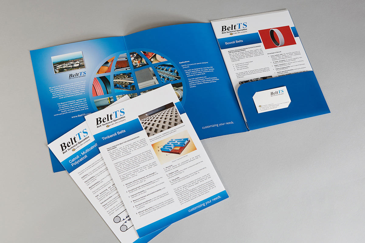 Beltts - brochure, flyer, volantini, schede dei prodotti, materiale pubblicitario personalizzato