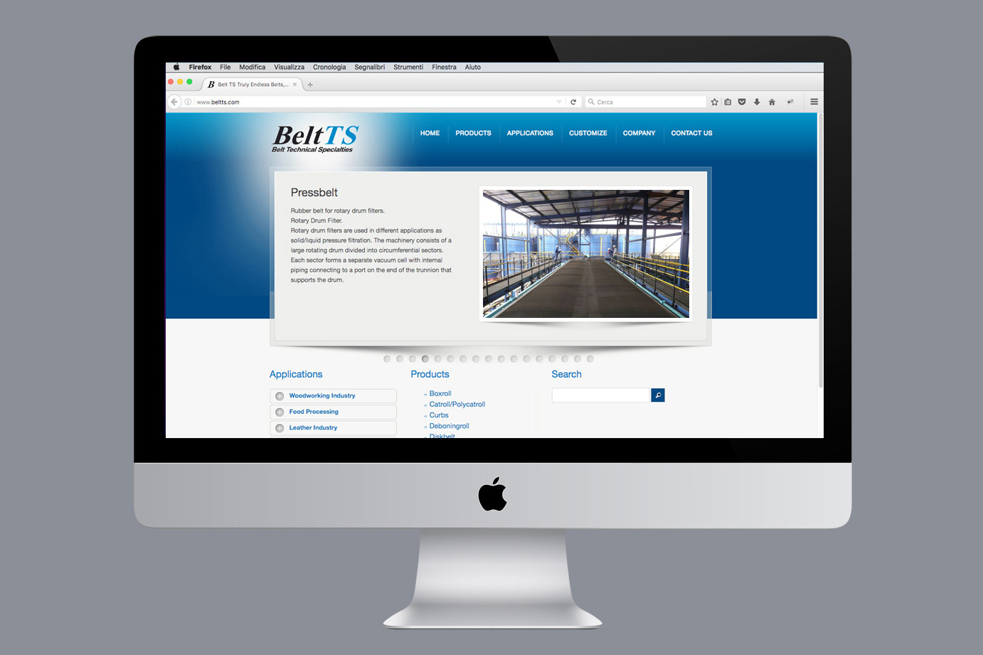 Beltts sito internet realizzazione e creazione di siti web siti internet